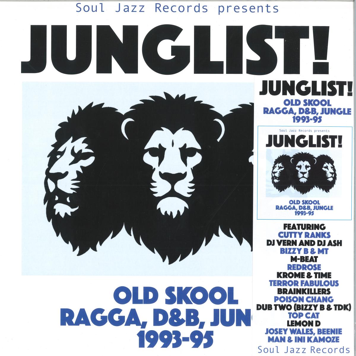 Junglist! — Old Skool Ragga, D&B, Jungle (2x12") vinyl cover