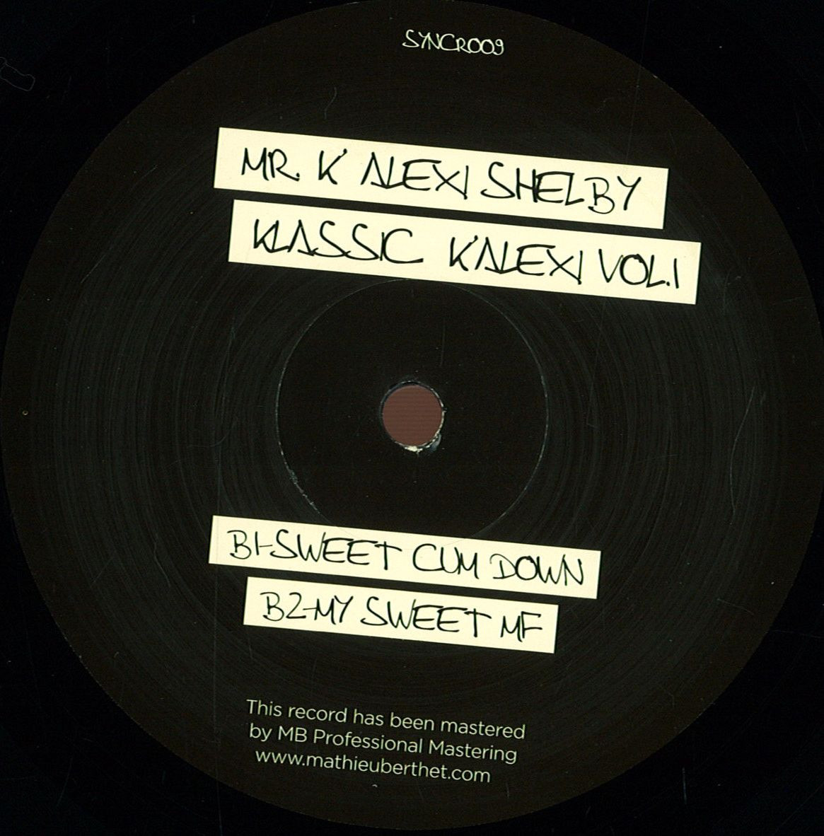 Mr. K Alexi Shelby - Klassic K Alexi Vol.1 / Syncrophone Records ...