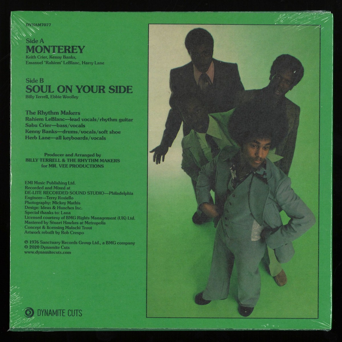 Be With Records • The Rhythm Makers Soul On Your Side LP