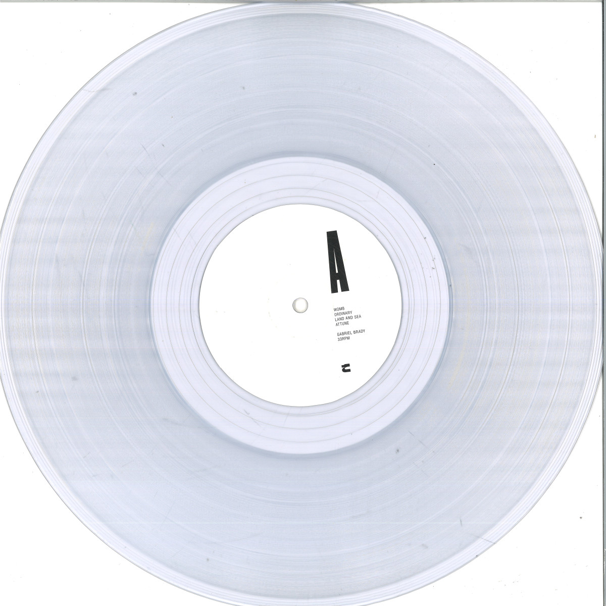 Gabriel Brady — Gabriel Brady LP vinyl cover