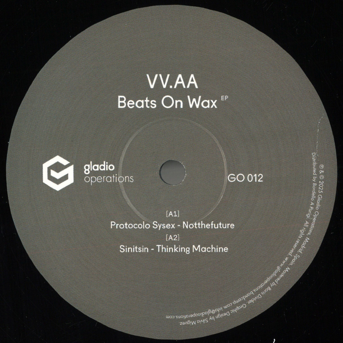 Various — BEATS ON WAX EP vinyl cover