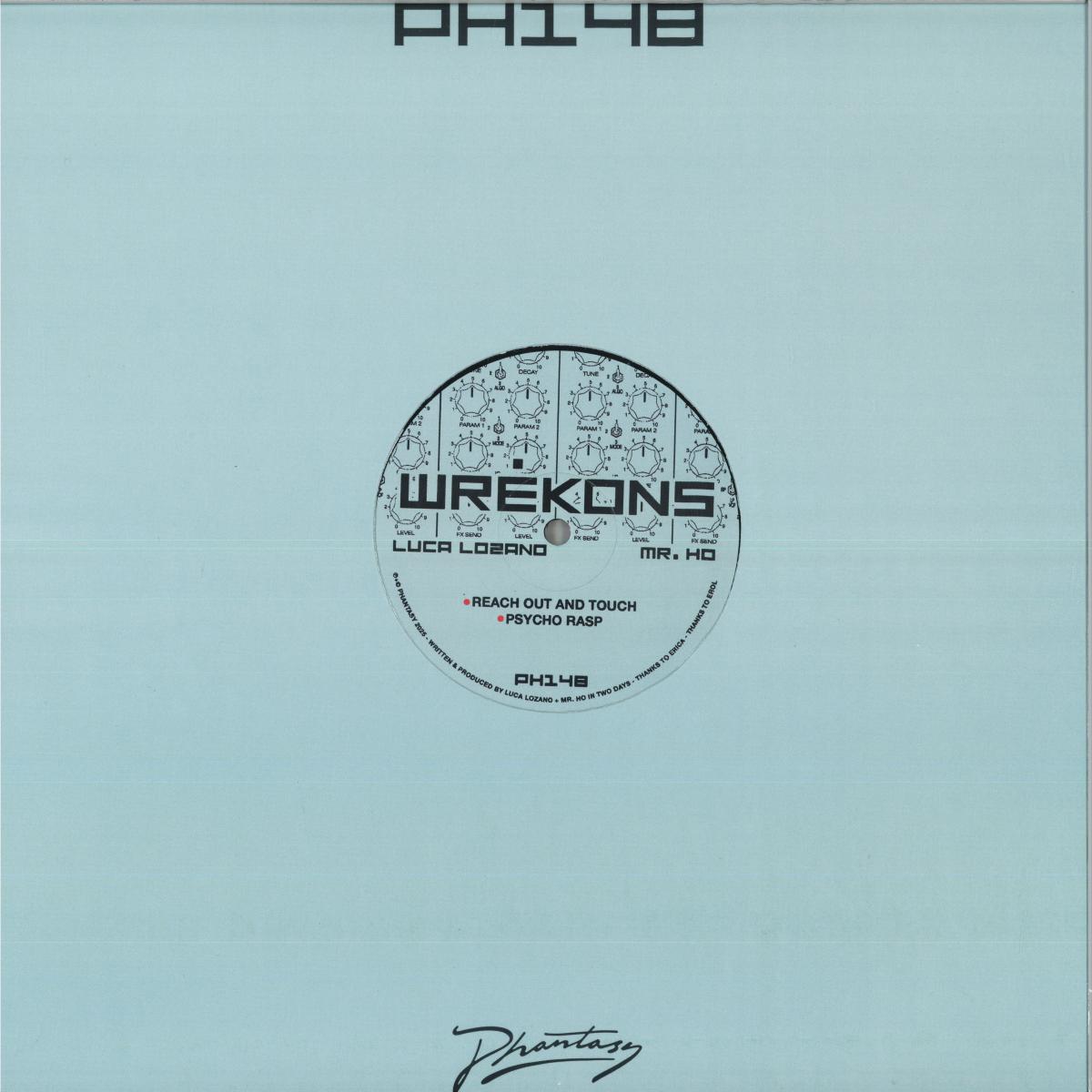 Luca Lozano, Mr. Ho — WREKONS EP vinyl cover