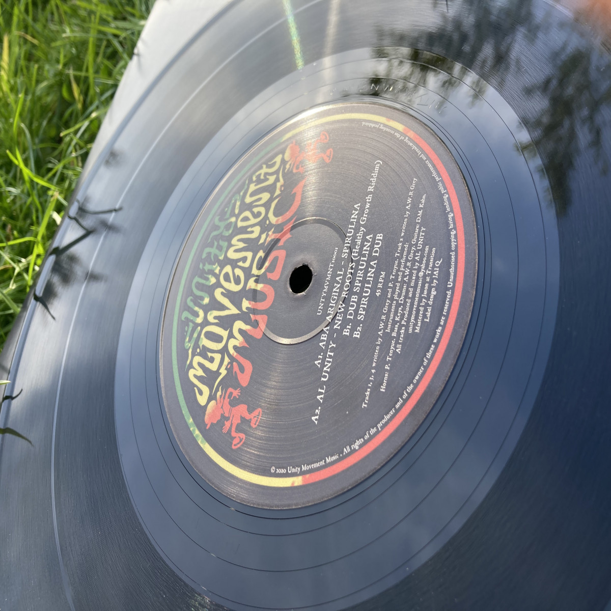 Aba Ariginal Spirulina / Unity Movement Music UNTYMVMNT10001 Vinyl