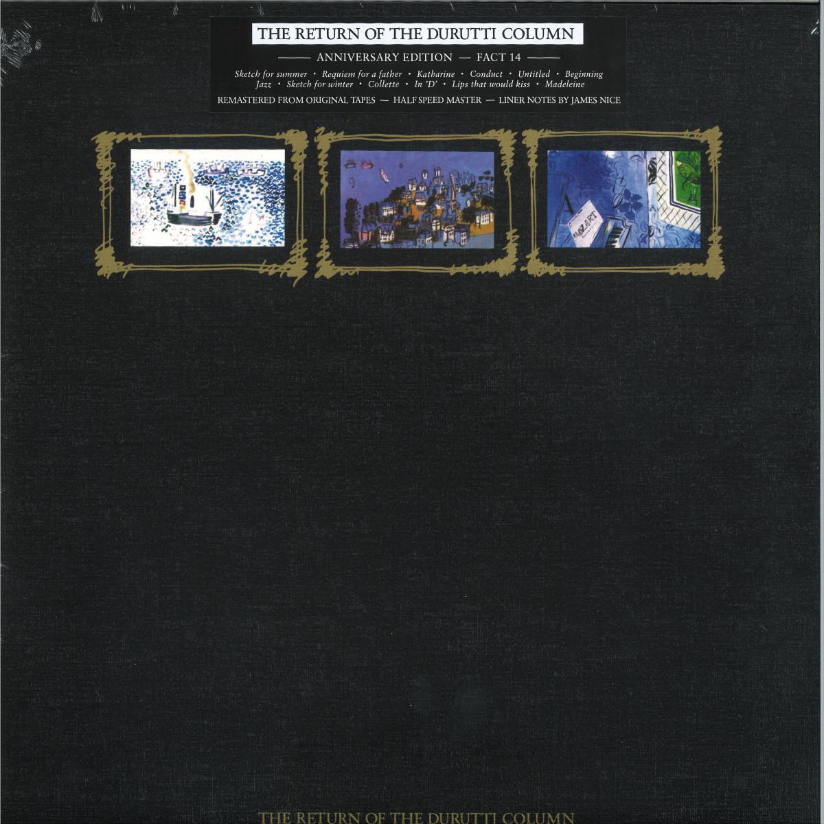 The Durutti Column — The Return Of The Durutti Column (45th Anniversary Edition) (LP) vinyl cover