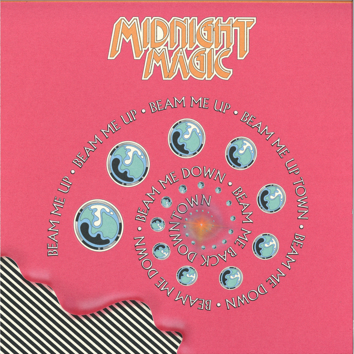 Midnight Magic — Beam Me Up Remixed vinyl cover