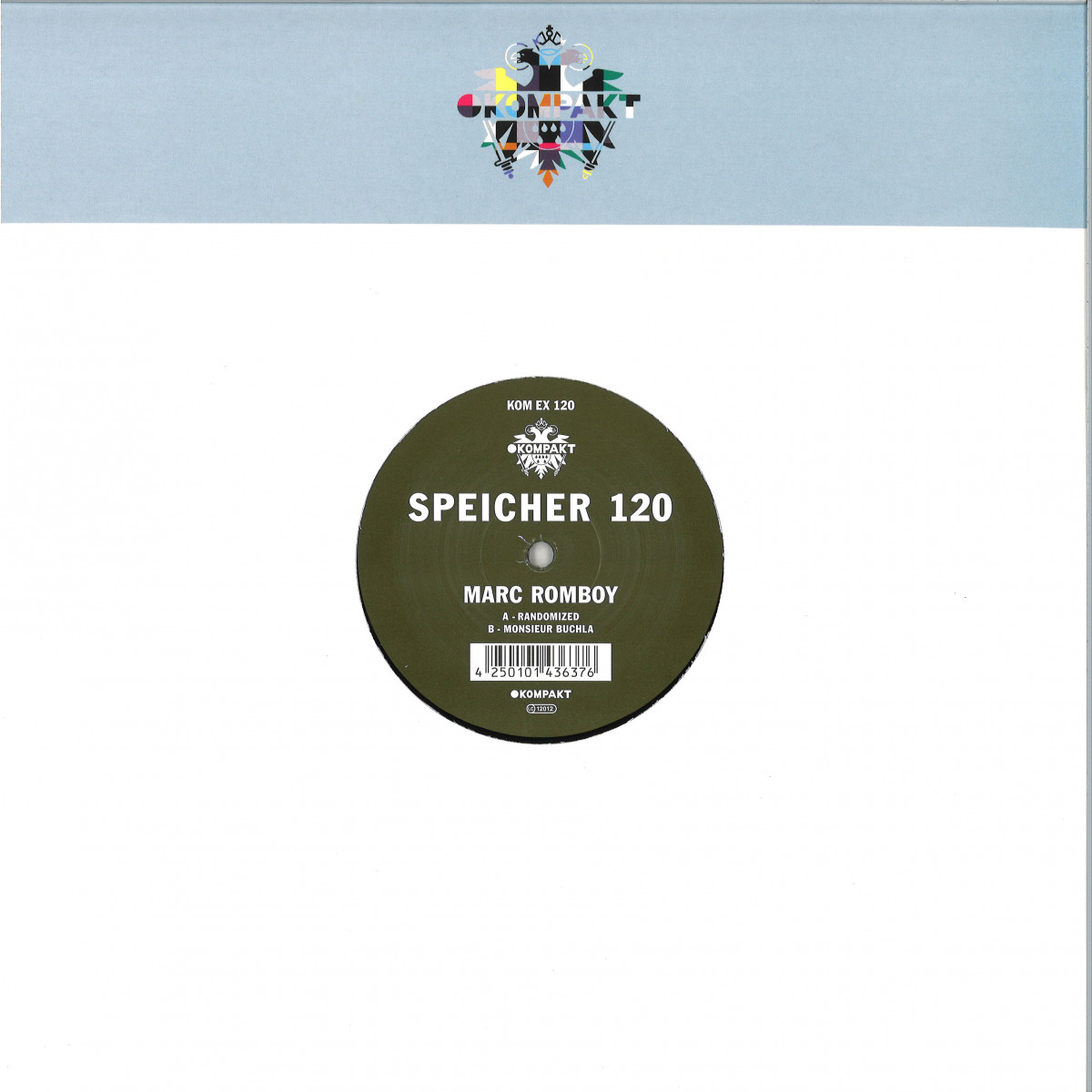 Marc Romboy — Speicher 120 vinyl cover
