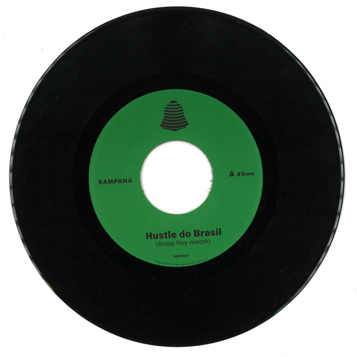 Aroop Roy — HUSTLE DO BRASIL vinyl cover