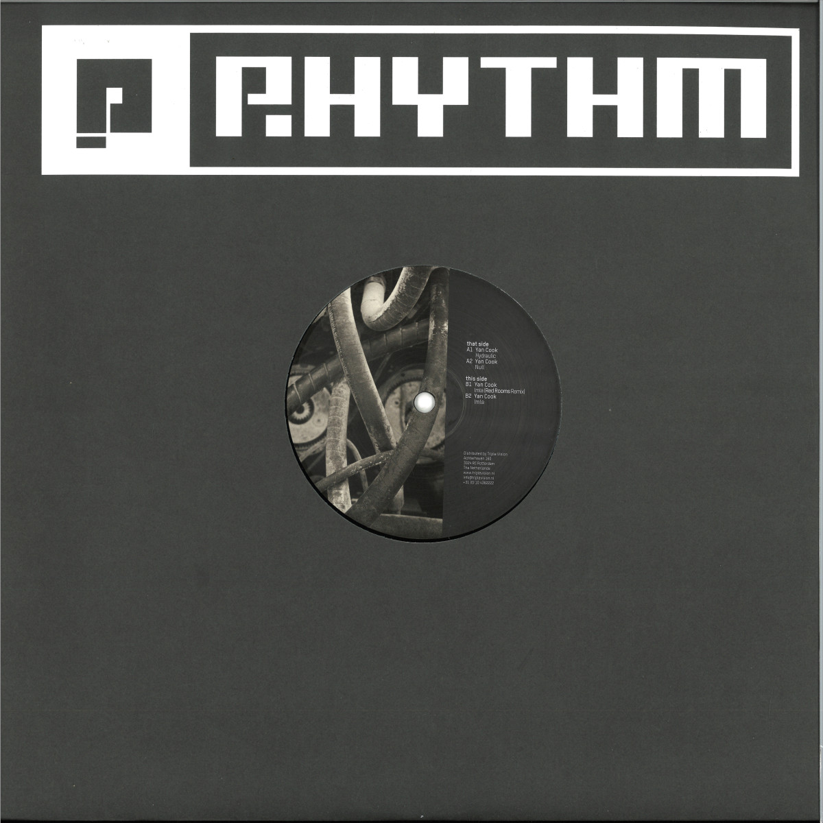 Yan Cook — Hydraulic EP vinyl cover