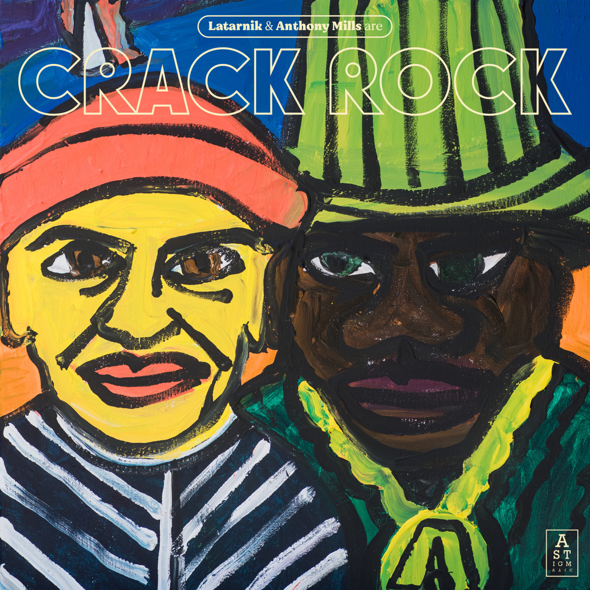 Crack Rock (Latarnik & Anthony Mills) - Crack Rock LP / ASTIGMATIC RECORDS AR030- Vinyl