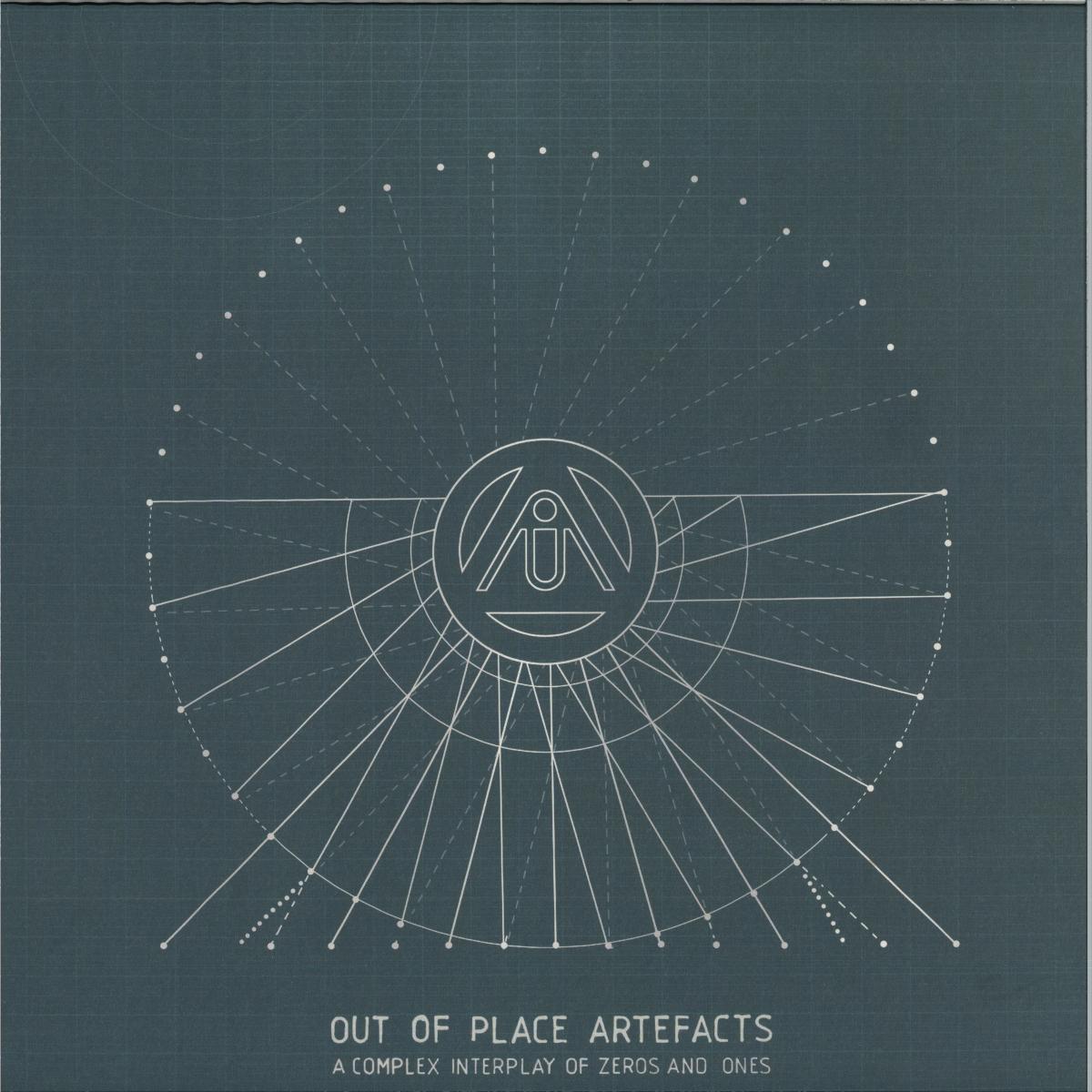 Vril, Rødhåd — Out of Place Artefacts - A Complex Interplay Of Zeros And Ones LP 2x12" vinyl cover