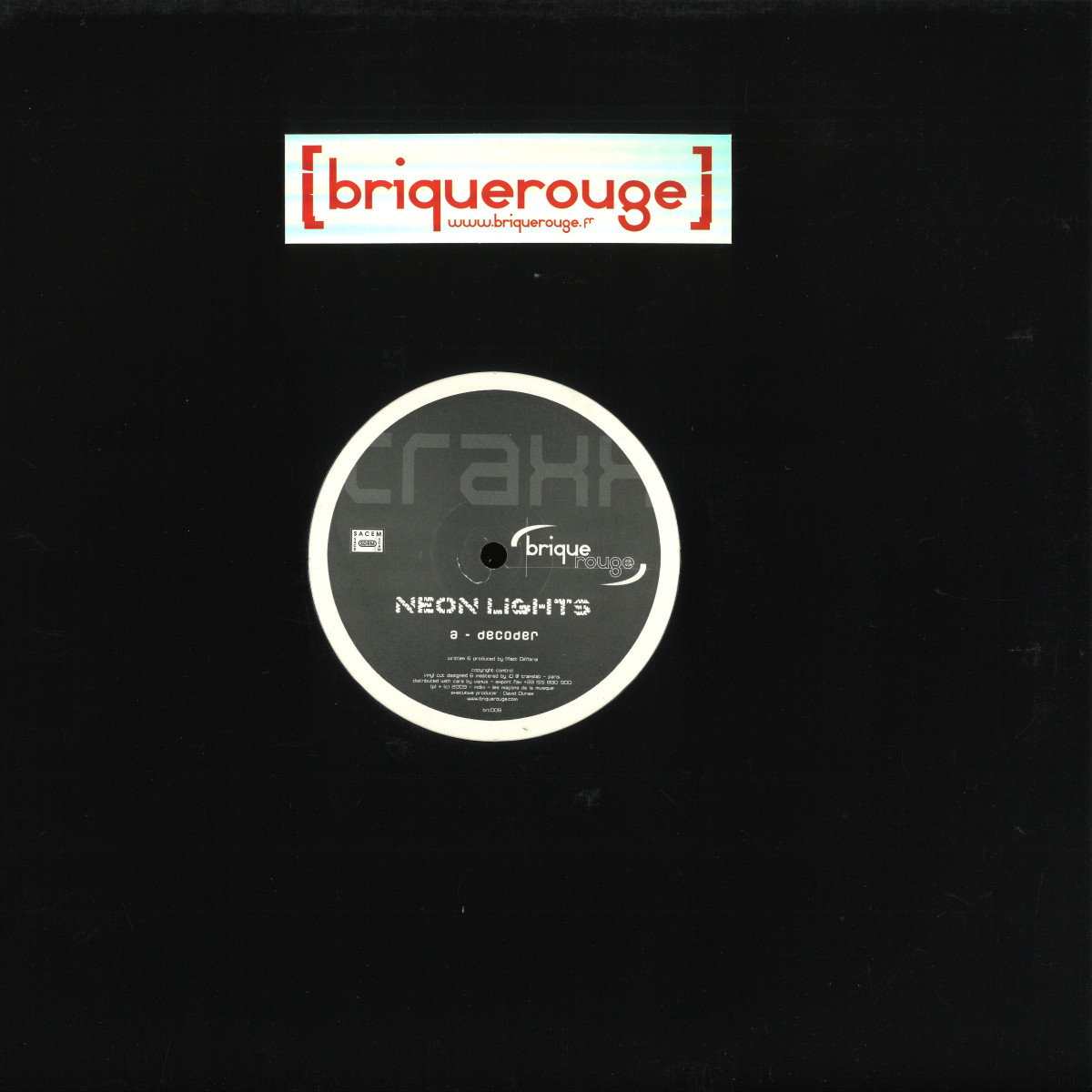 Neon Lights — Decoder Ep vinyl cover