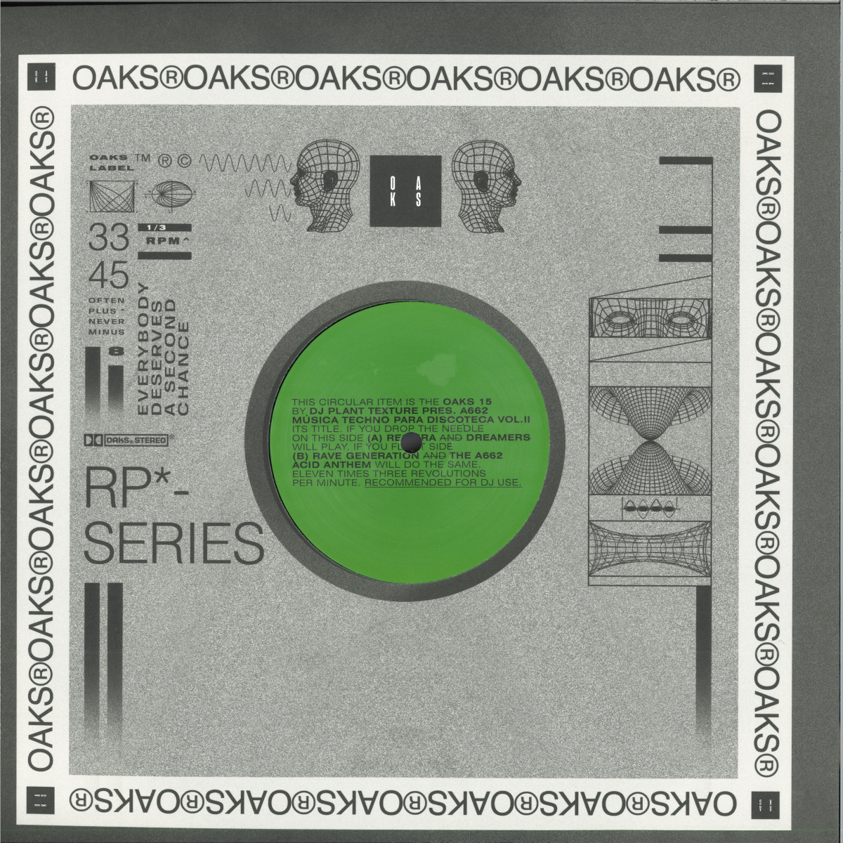 Dj Plant Texture, A662 — Música Techno Para Discoteca Vol.2 vinyl cover