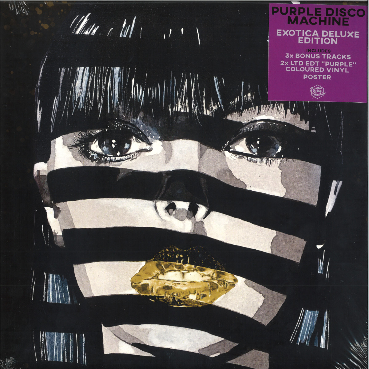 Purple Disco Machine — Exotica Deluxe Purple Edition + Bonus Tracks 2x12" vinyl cover