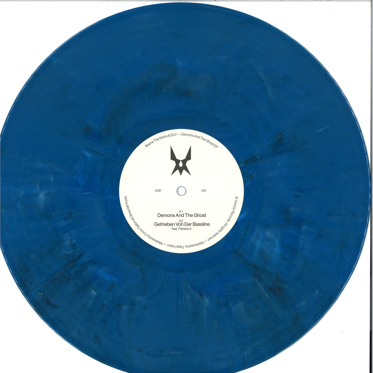 Blame The Mono, Dlv — Demons And The Ghost EP vinyl cover