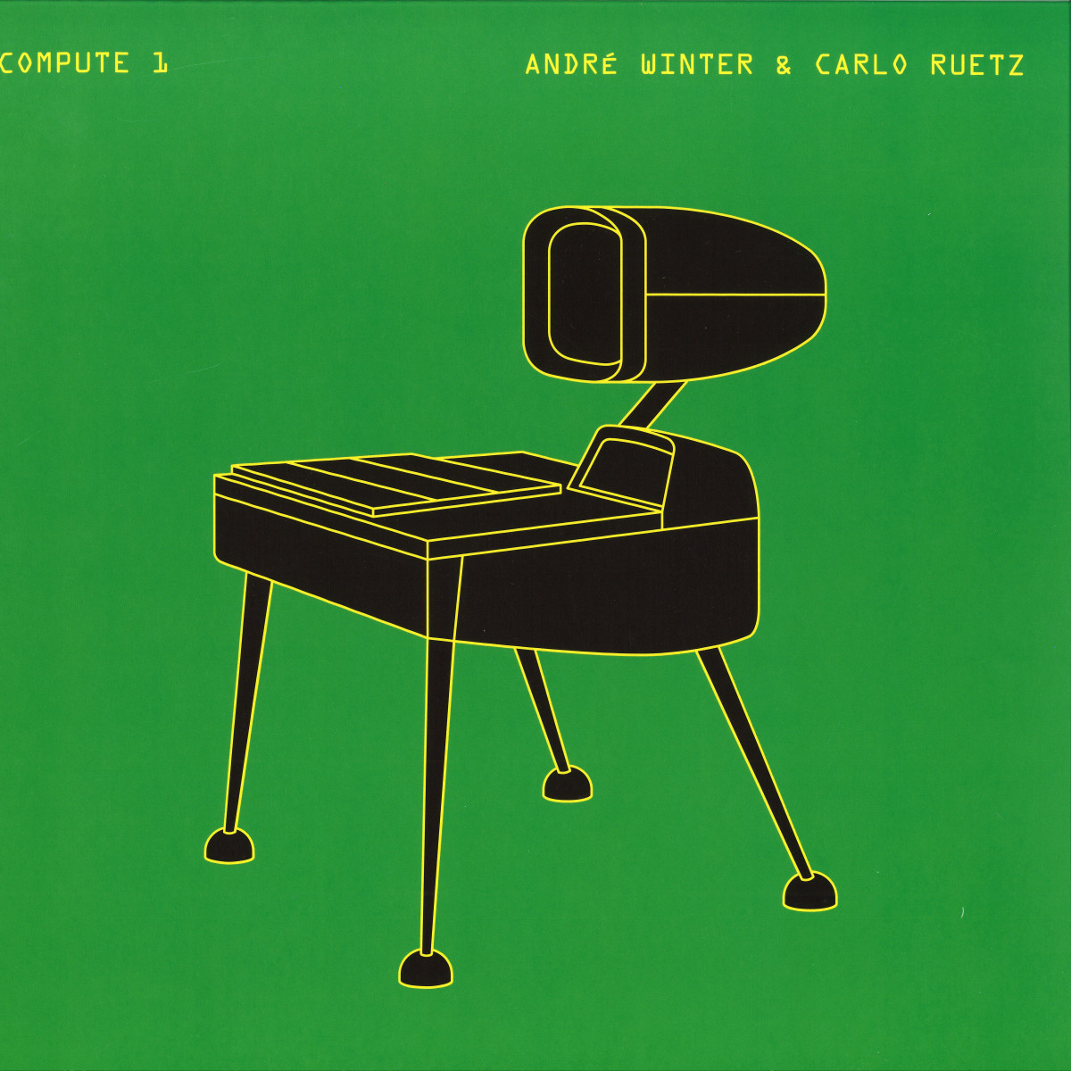 André Winter, Carlo Ruetz — Compute 1 vinyl cover