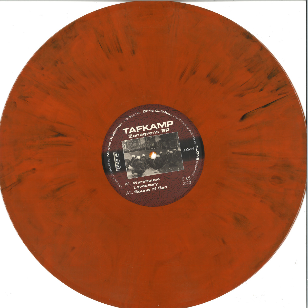 Tafkamp — Zonegrens vinyl cover