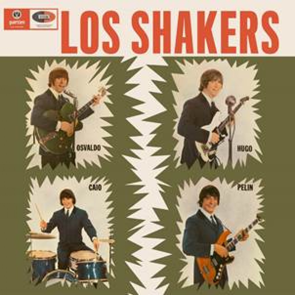 Los SHAKERS - “Los Shakers / Break It All” / GUERSSEN GUESS160 - Vinyl