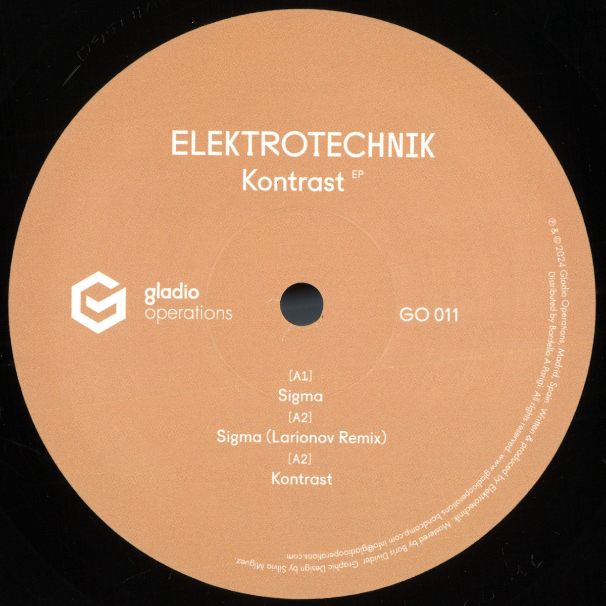Elektrotechnik — KONTRAST EP vinyl cover