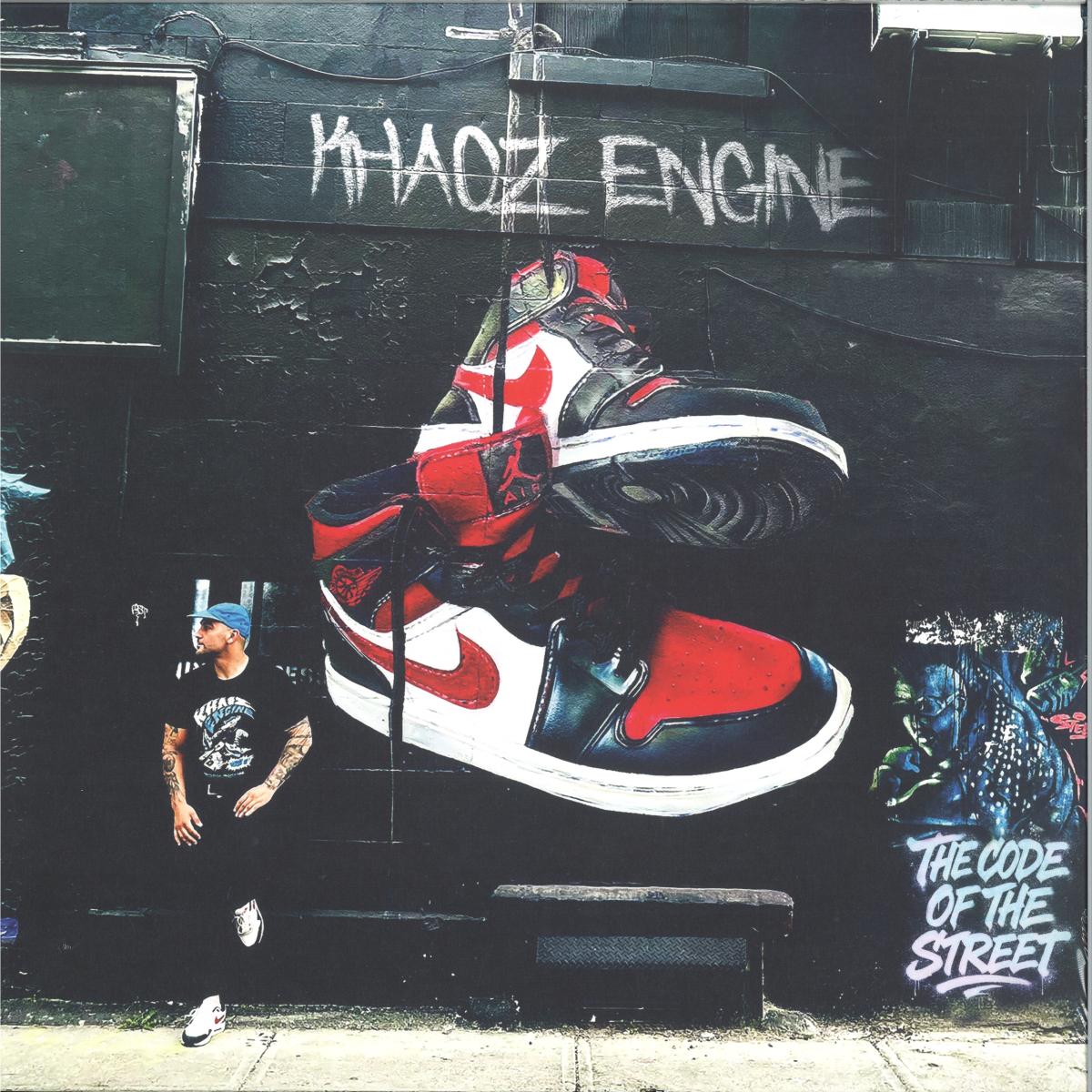 Khaoz Engine — Deathchant 4 Khaoz Engine LP 2x12" vinyl cover