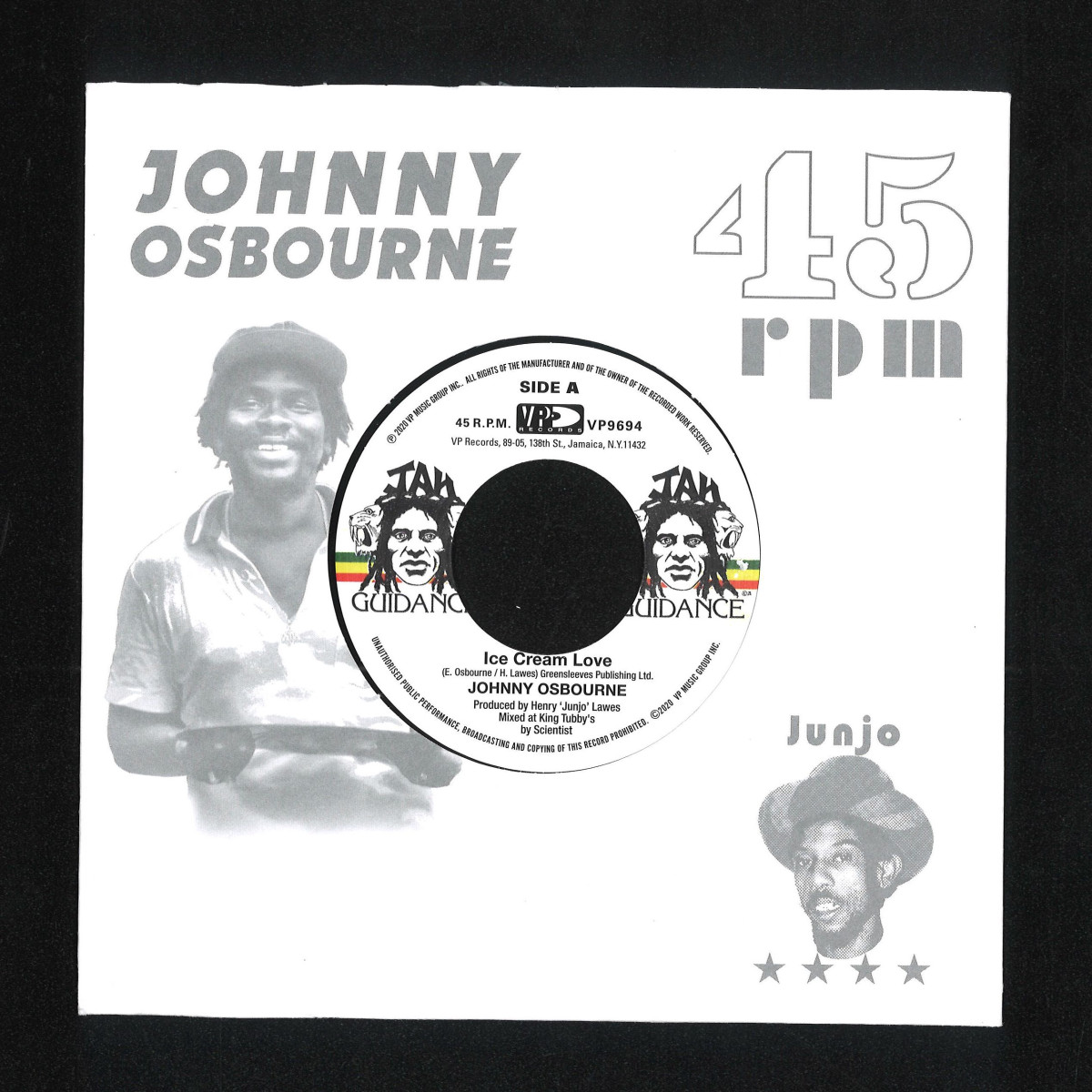 Johnny Osbourne / Roots Radics - Ice Cream Love / Extra Time