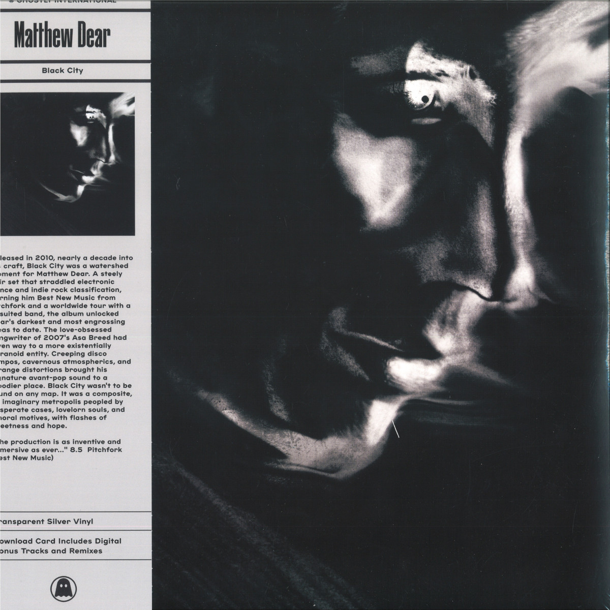 Matthew Dear — Black City LP vinyl cover