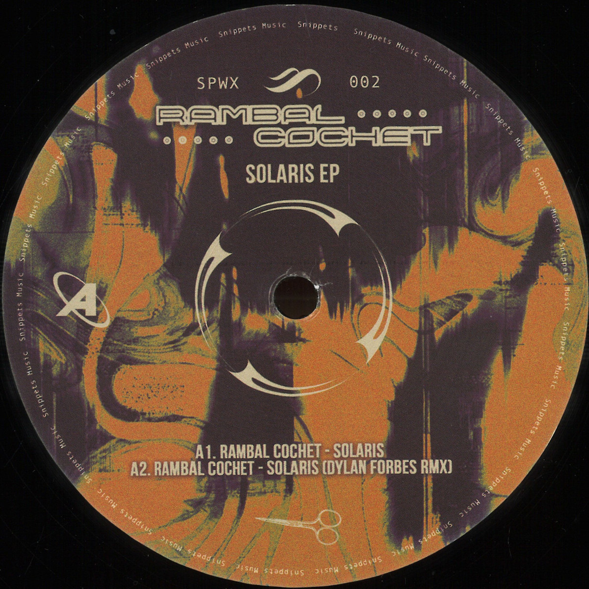 Rambal Cochet — Solaris EP vinyl cover