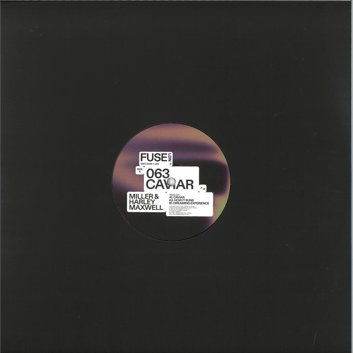 Miller, Harley Maxwell — Caviar EP vinyl cover