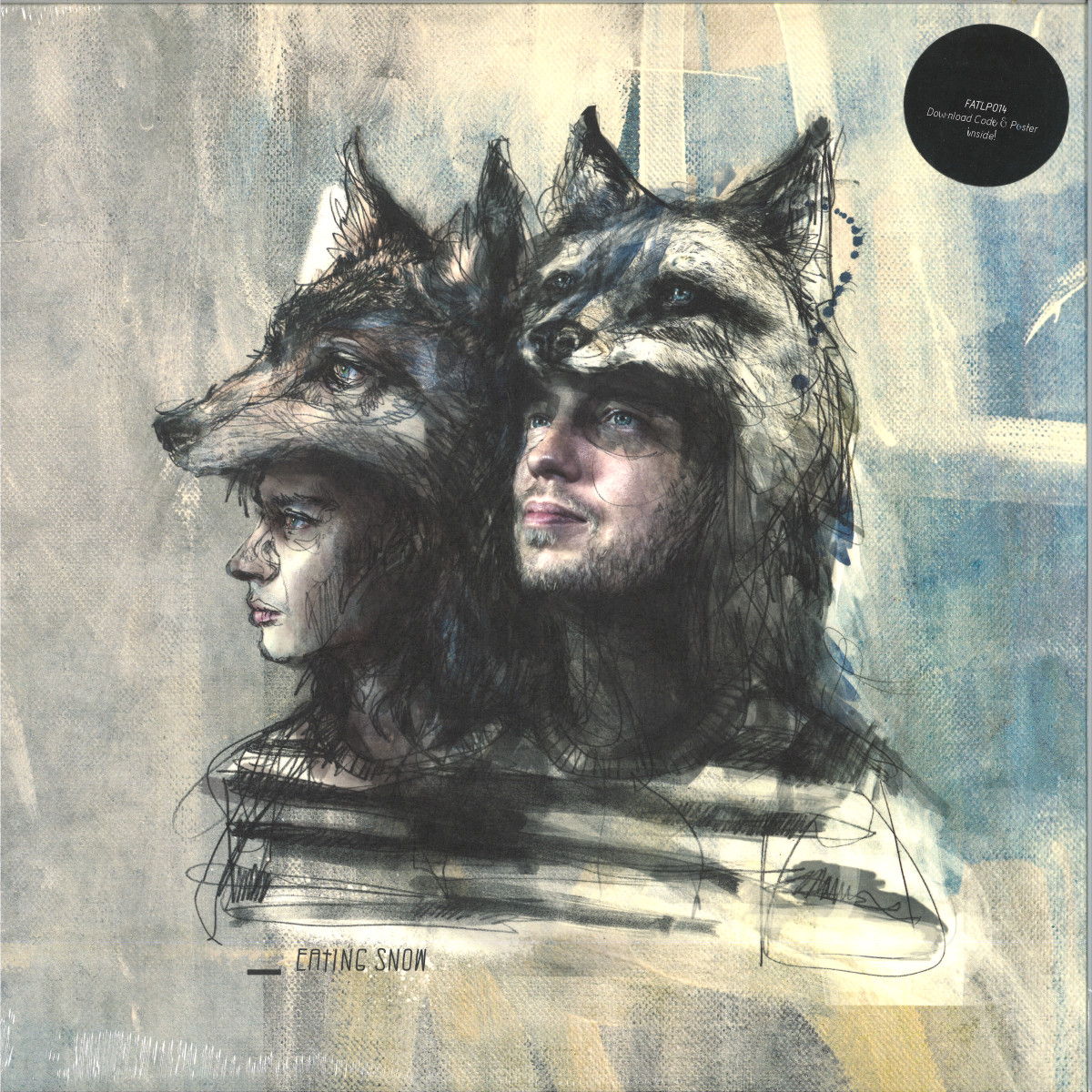 Eating Snow — Eating Snow LP vinyl cover