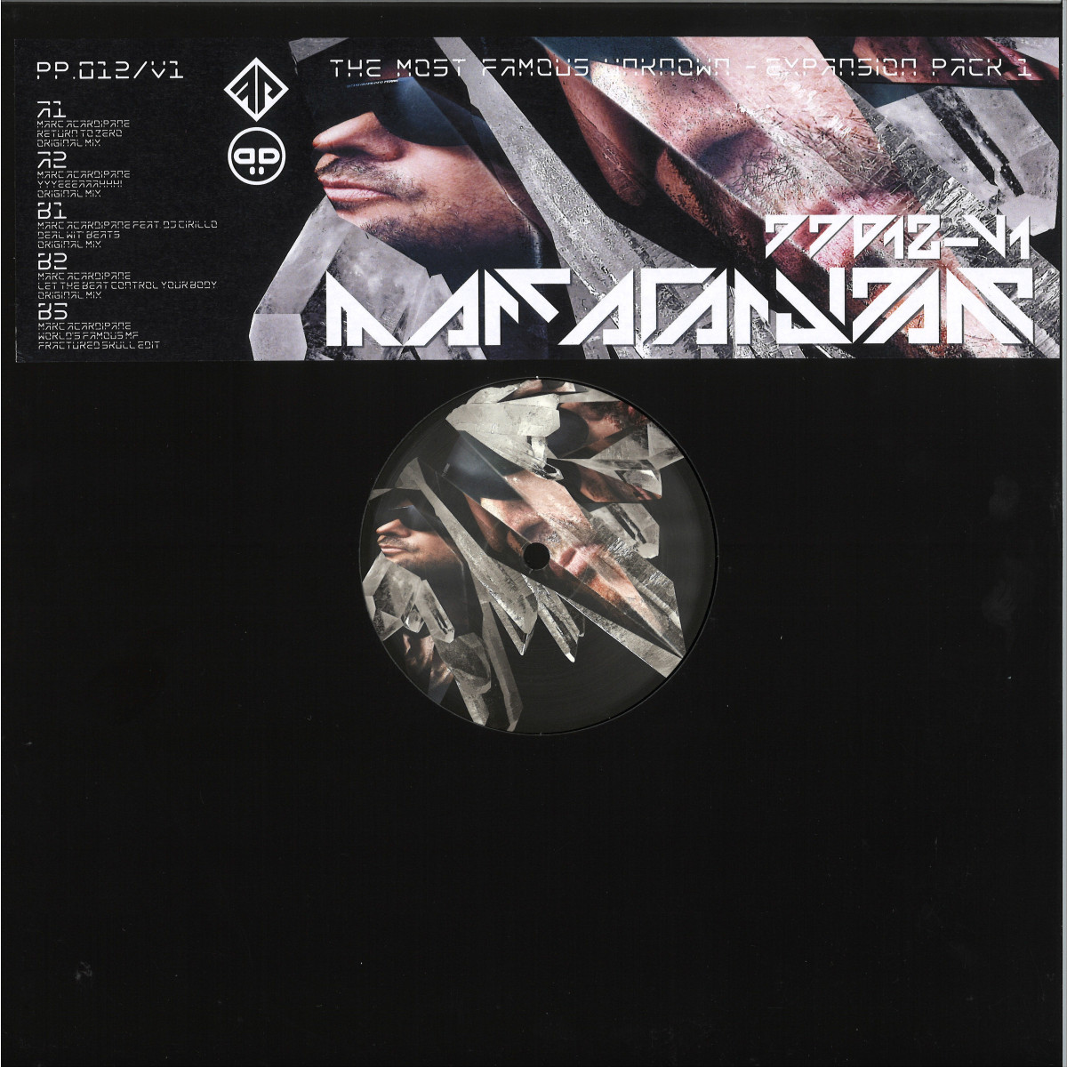 Marc Acardipane — The Most Famous Unknown - Expansion Pack 1 vinyl cover