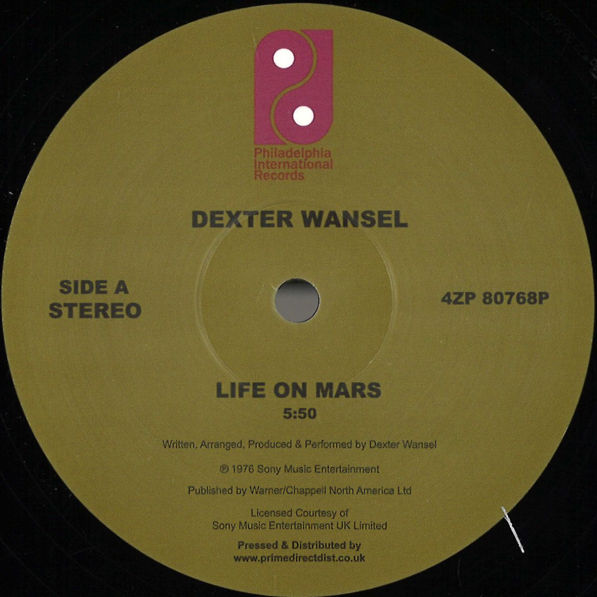 Dexter Wansel - Life On Mars / The Sweetest Pain / PHILADELPHIA 