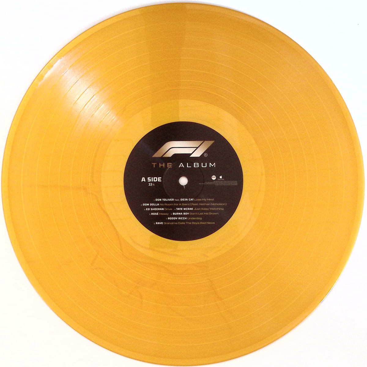 Various - F1 The Album LP / Atlantic 0075678599392 - Vinyl