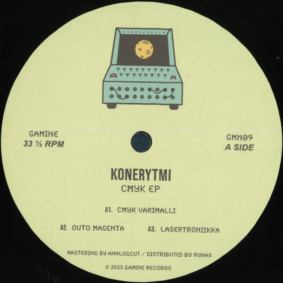 Konerytmi — CMYK EP vinyl cover