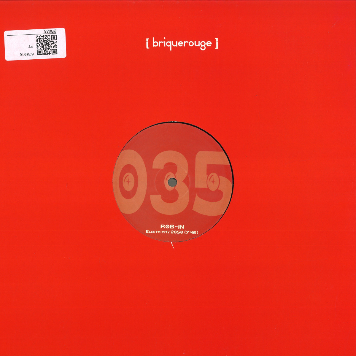 Rob-In — Electricity 2050 vinyl cover