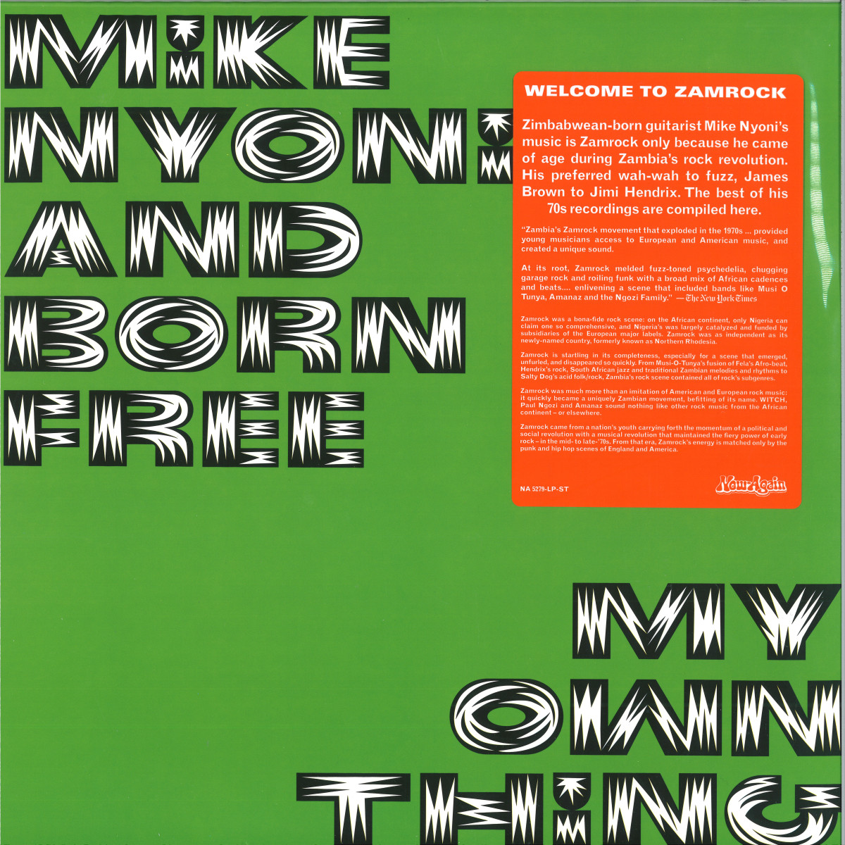 米2LP Mike Nyoni And The Born Free My Own Thing NA5169 Now-Again Records /00520 My Own Thing | Mike Nyoni & Born Free | Now-Again Records