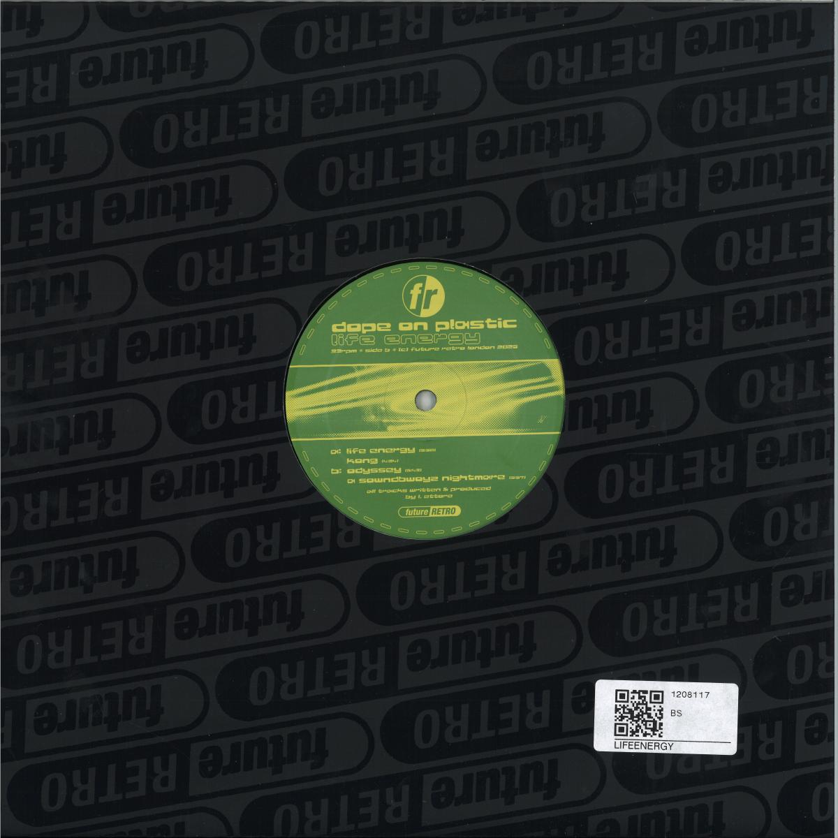 Dope On Plastic — Life Energy LP vinyl cover