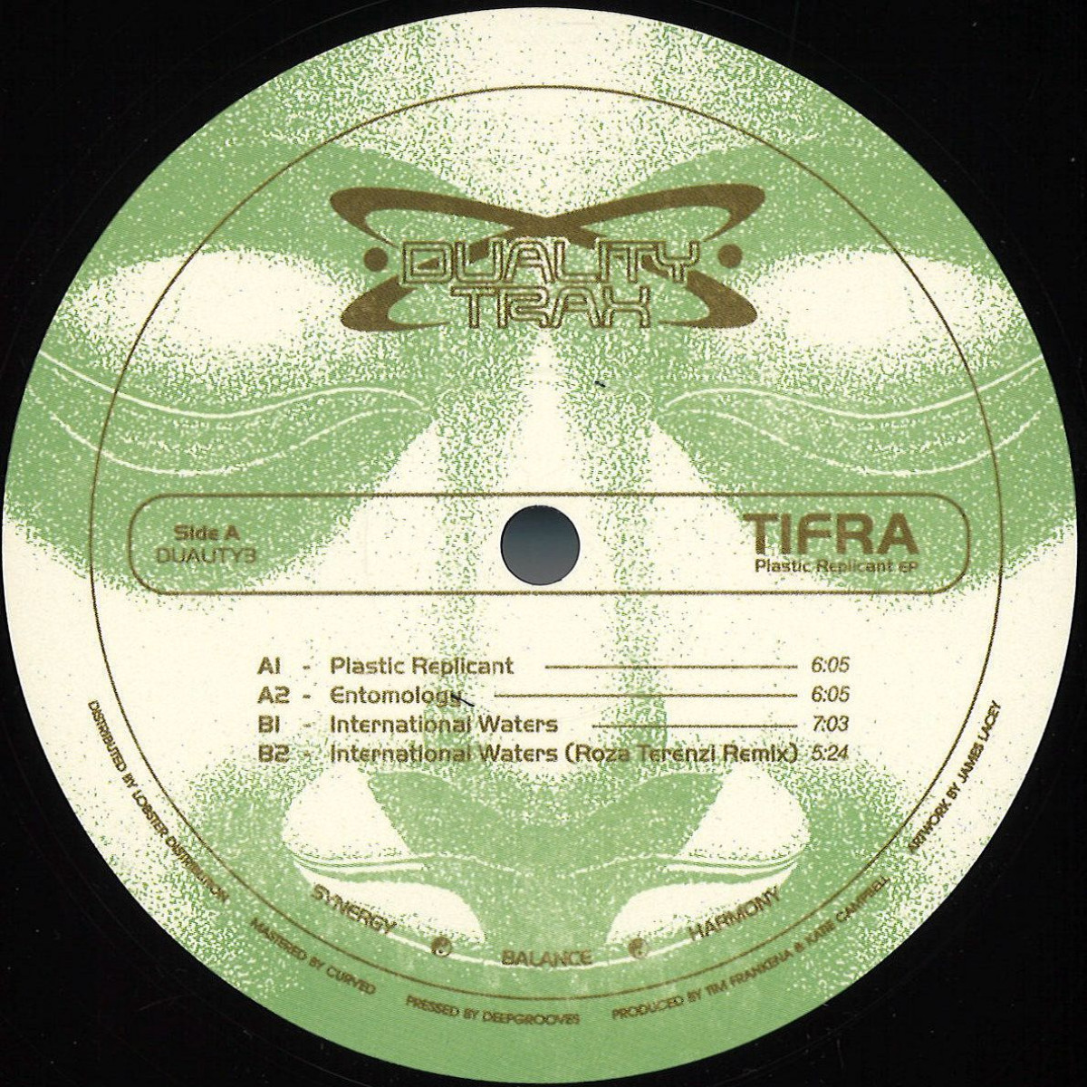 Tifra — Plastic Replicant EP vinyl cover