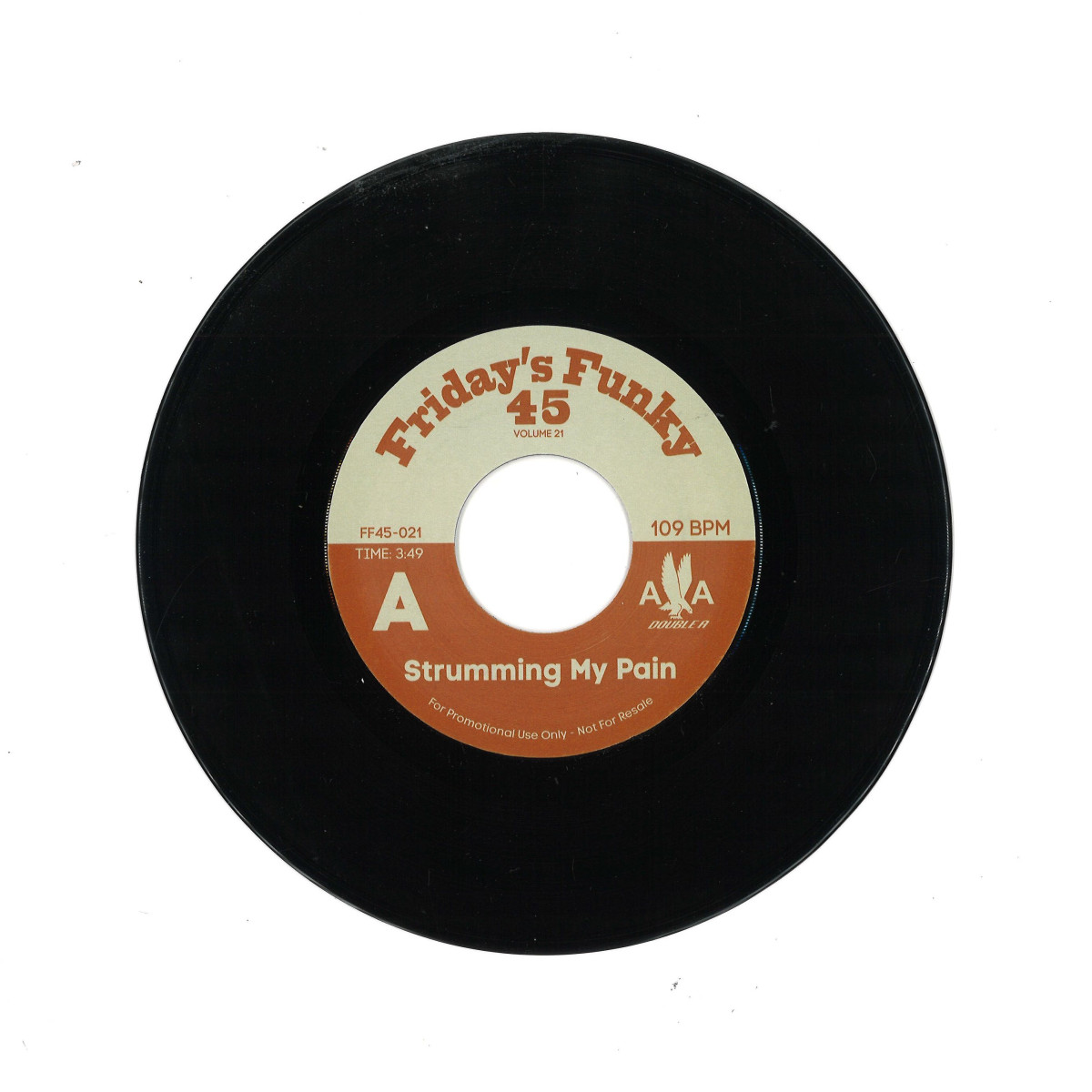 Double A Strumming My Pain / So Sorry / Friday’s Funky 45 FF45021