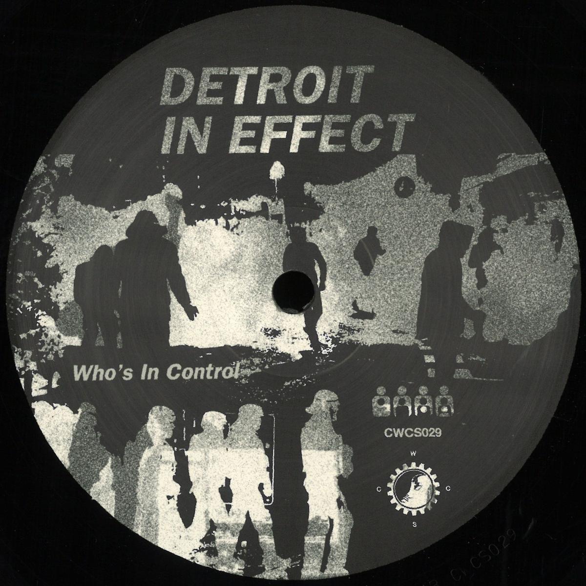 Detroit In Effect — Who's In Control vinyl cover
