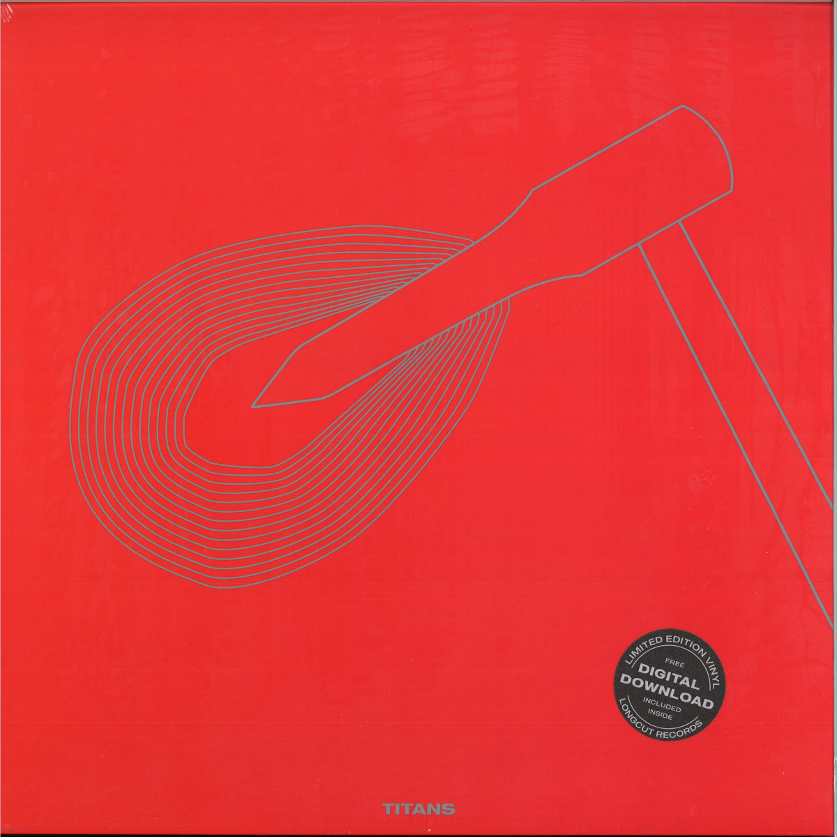 Mischa Blanos — Titans LP vinyl cover