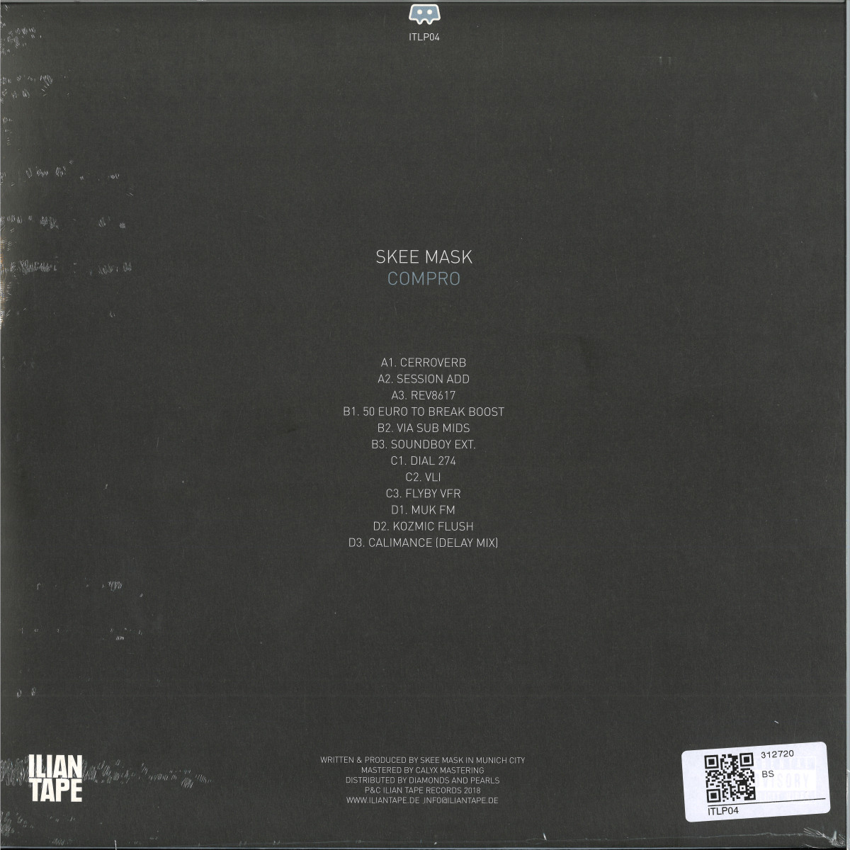 lede efter Globus lokal Skee Mask - Compro LP 2x12" / Ilian Tape ITLP04 - Vinyl