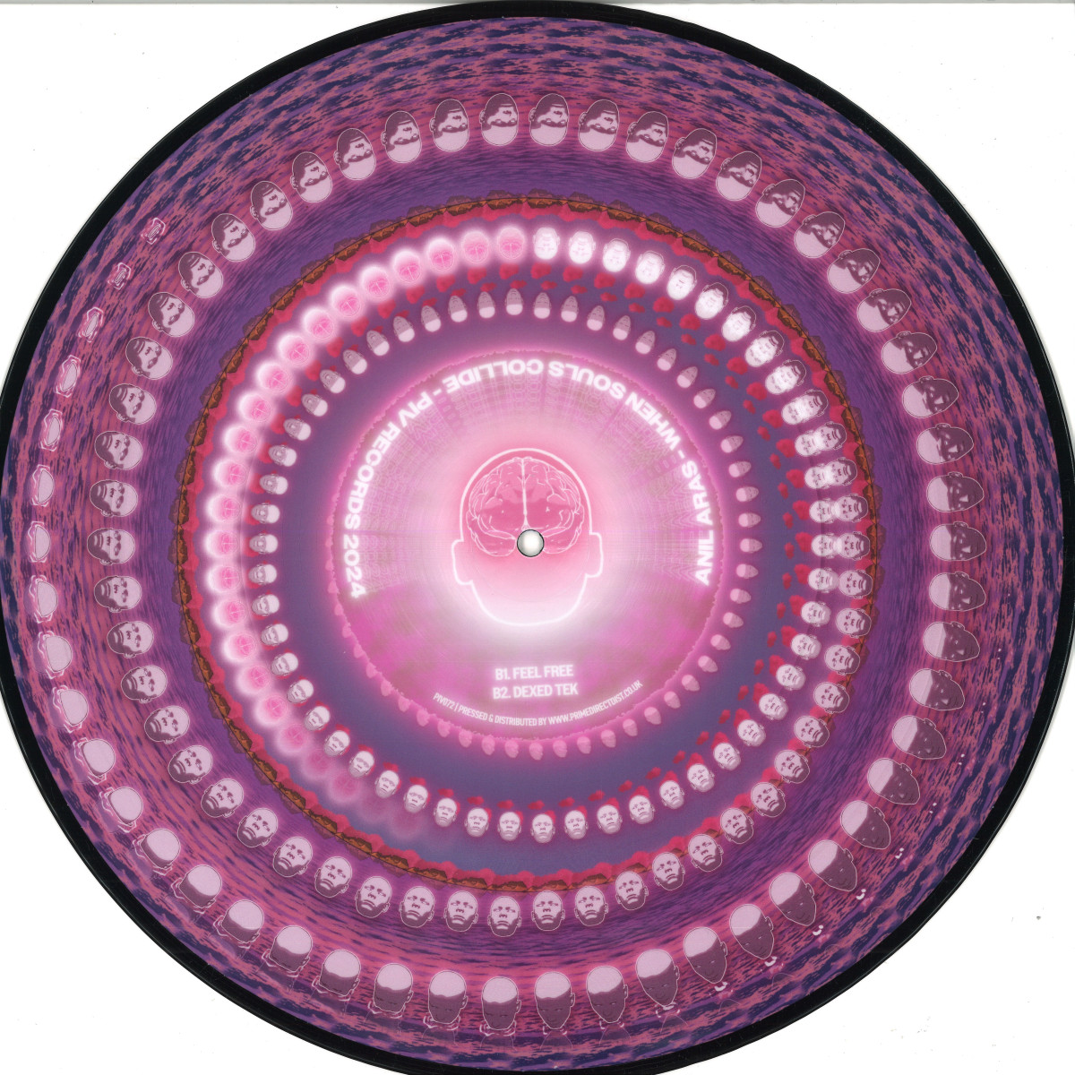 Anil Aras — When Souls Collide EP vinyl cover