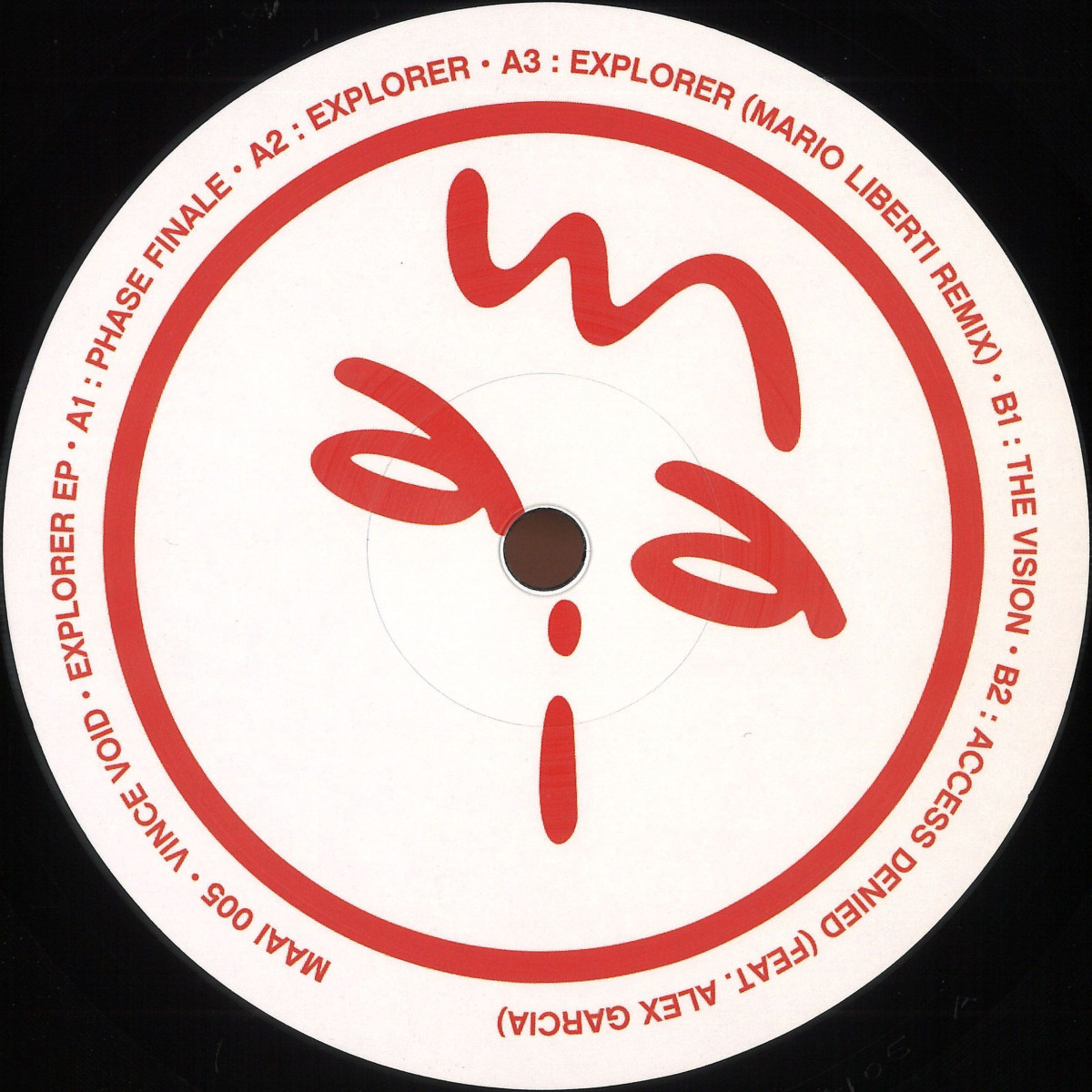 Vince Void — Explorer vinyl cover