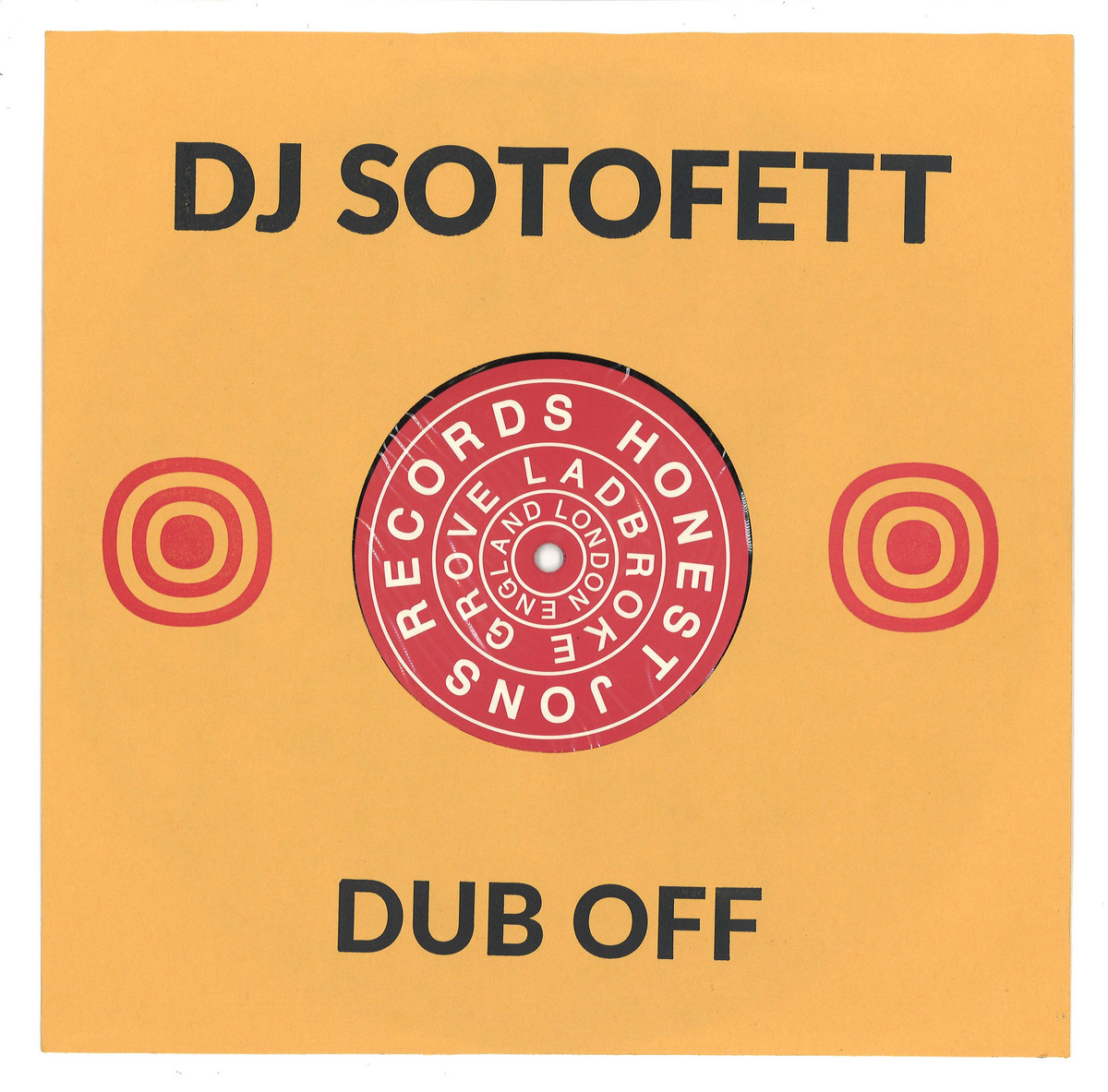 Dj Sotofett — Dub Off vinyl cover