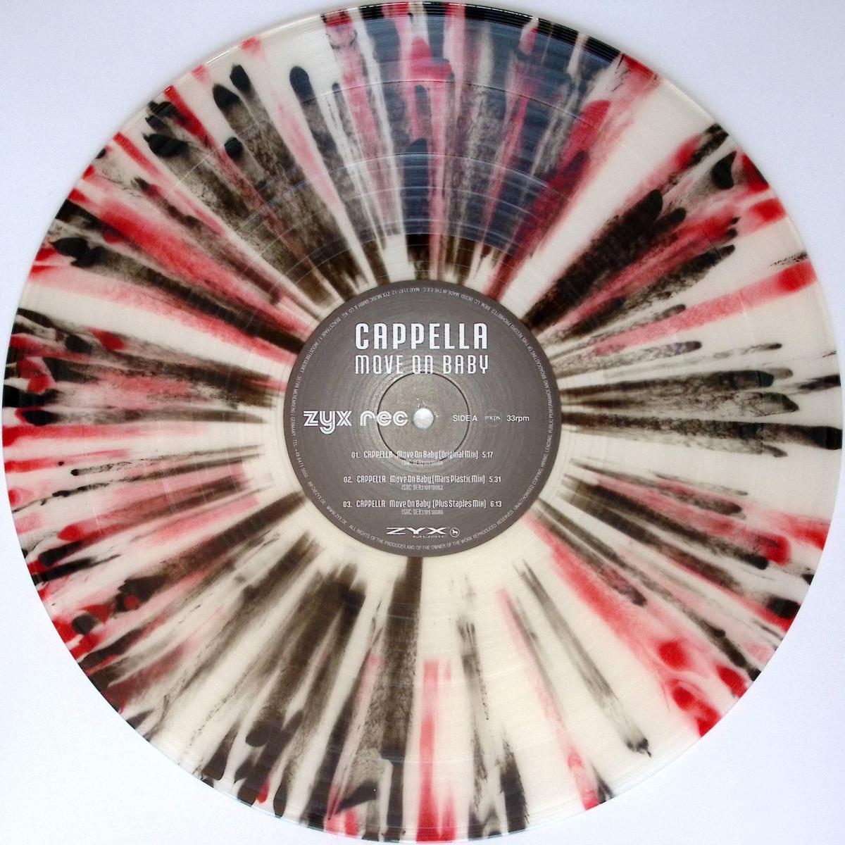 Cappella — Move On Baby vinyl cover