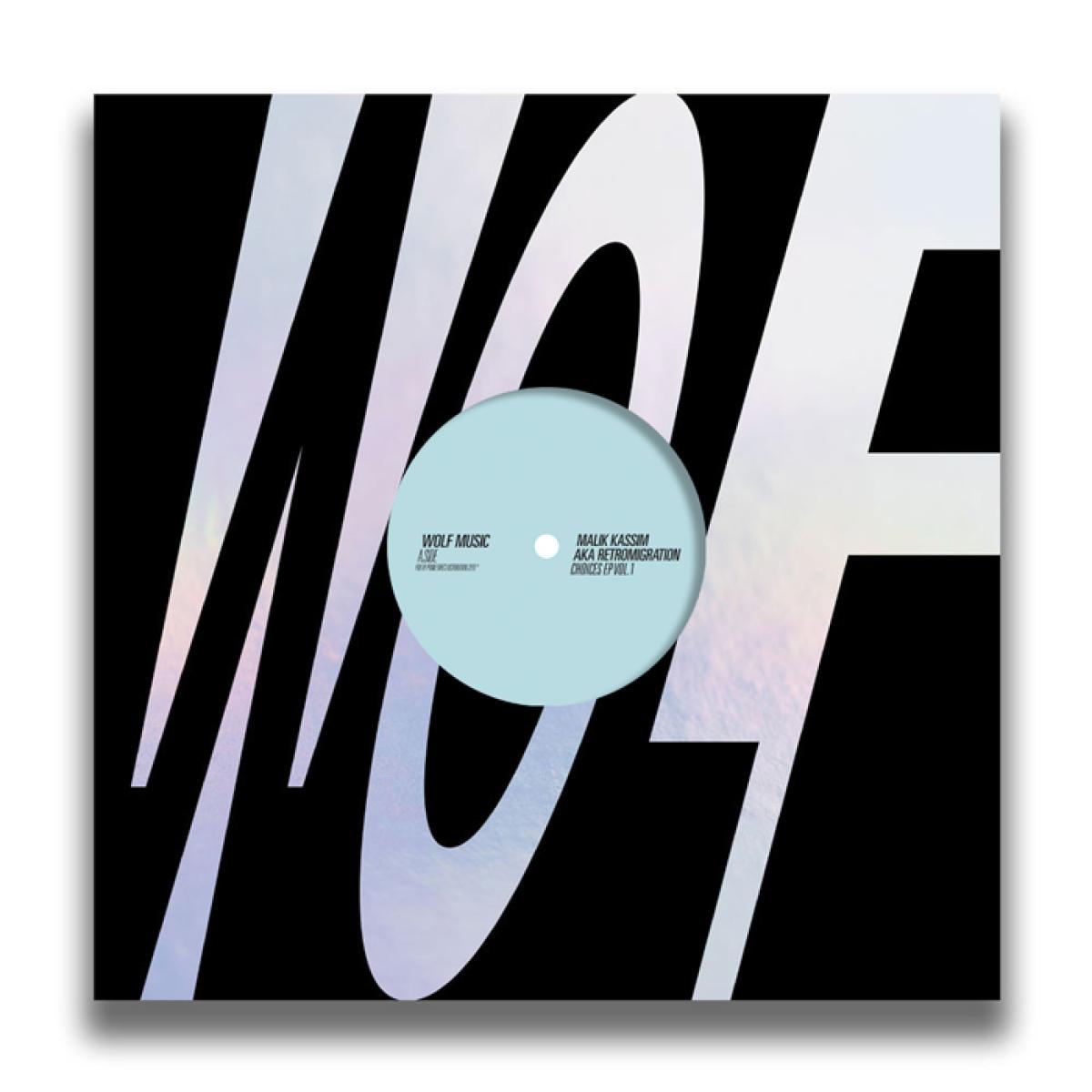 Malik Kassim aka Retromigration — Choices EP Vol.1 LP vinyl cover