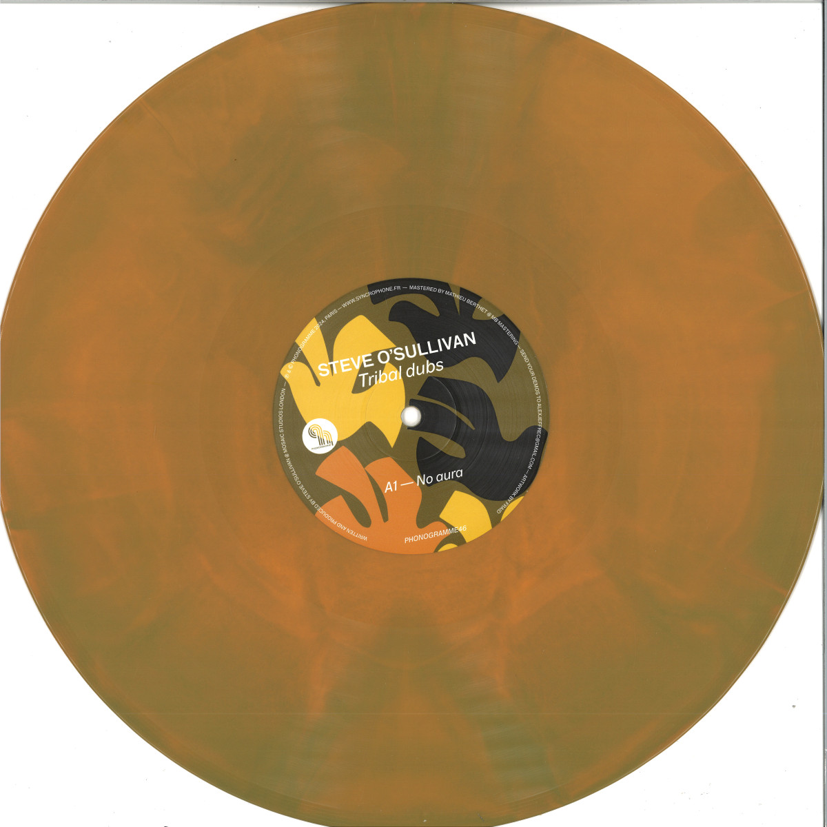 Steve O'sullivan — Tribal Dubs EP vinyl cover