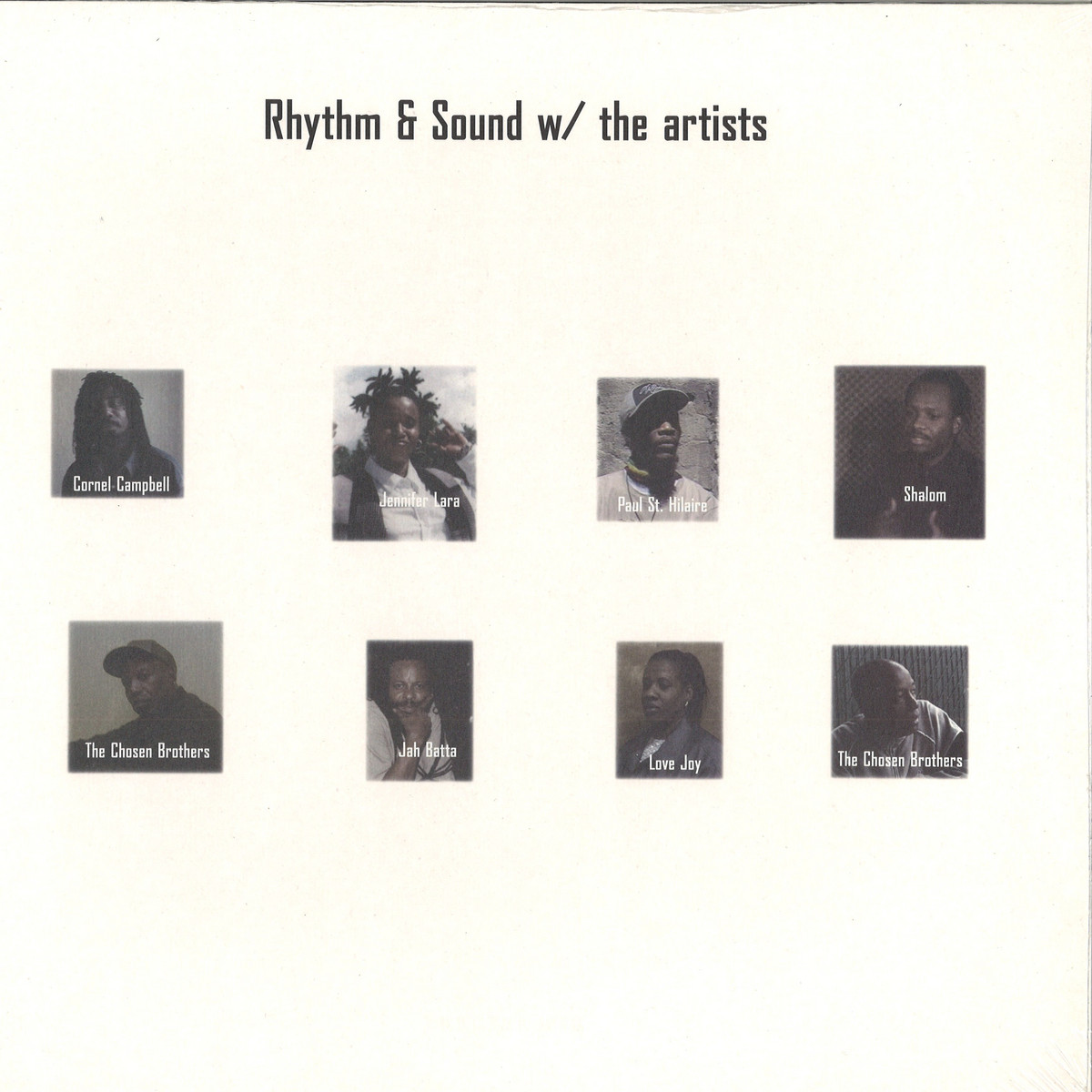 Rhythm, Sound — W / The Artists vinyl cover