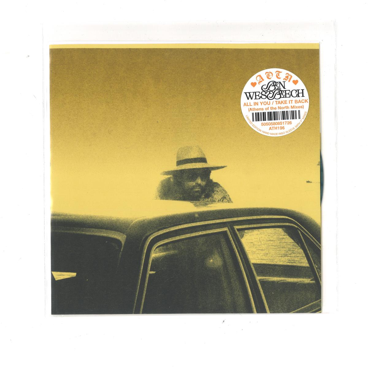 Ben Westbeech — All In You vinyl cover