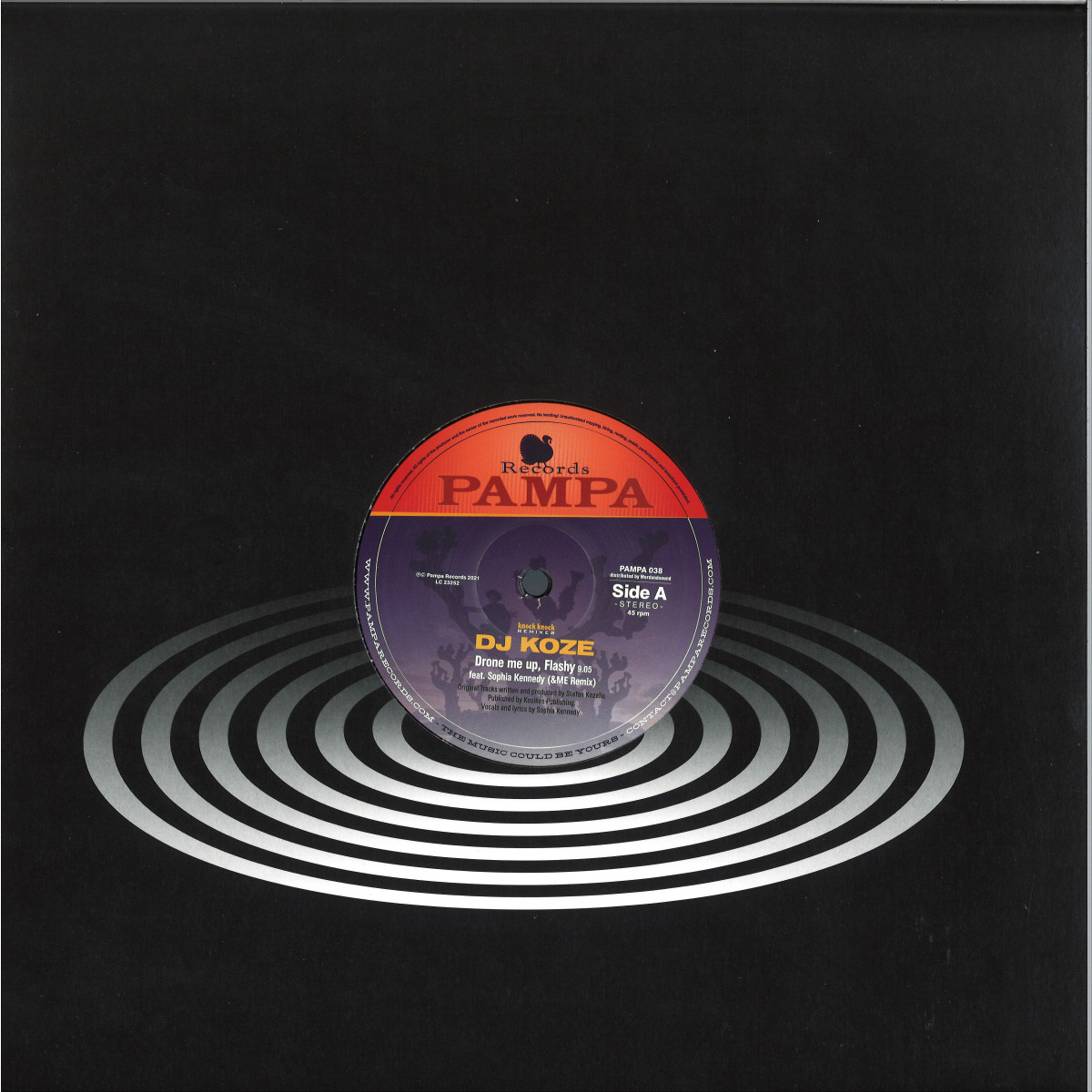 Dj Koze — knock knock Remixes vinyl cover