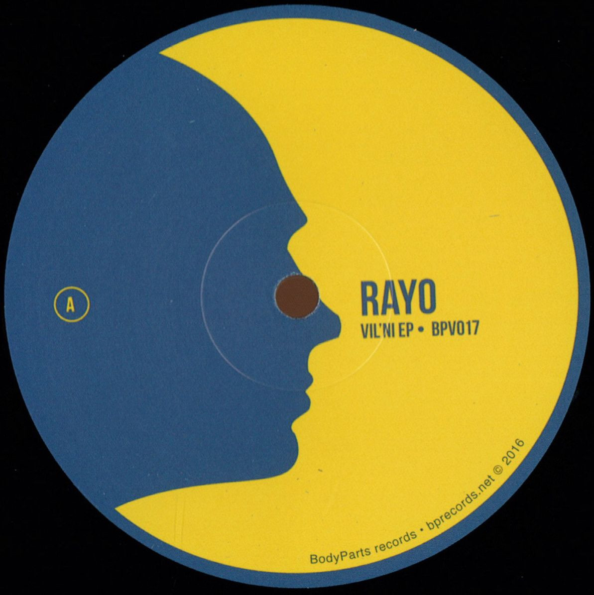 Rayo — Vil'ni EP vinyl cover